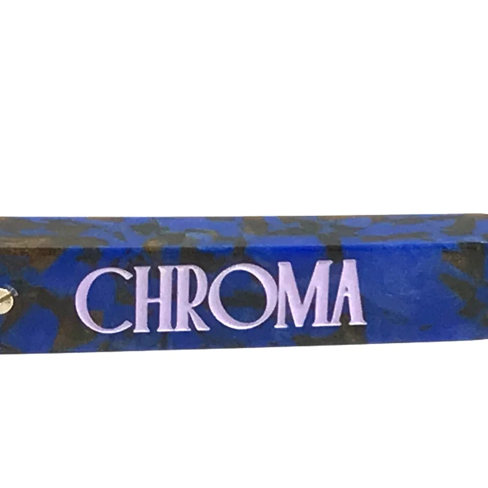 Etnia Barcelona Eyeglasses Frames CHROMA N40 BL Royal Blue Round 48-20-140